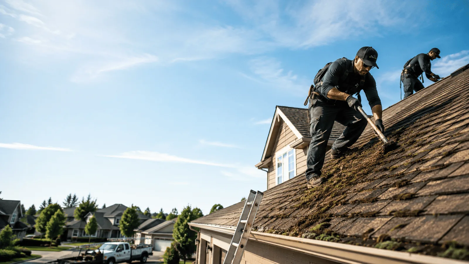 Roof Moss Removal in Hurst, TX near me